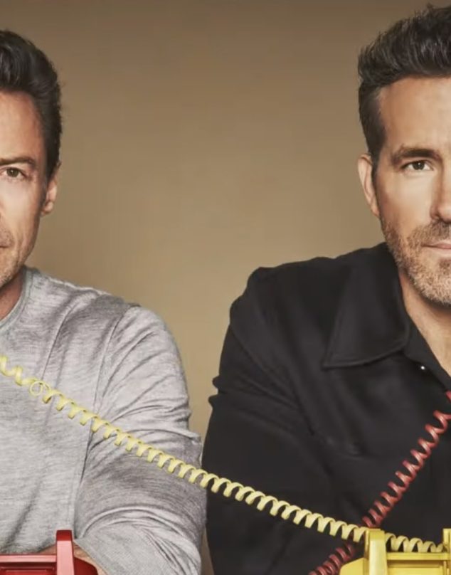 No solo Deadpool: Ryan Reynolds y Hugh Jackman anuncian otra película juntos