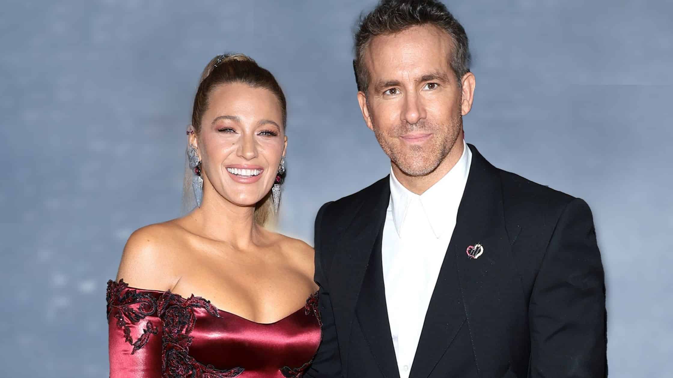 Ryan Reynolds y Blake Lively revelan el nombre de su cuarto hijo