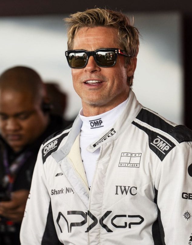Brad Pitt y su novia Inés de Ramón se lucen en la Fórmula 1