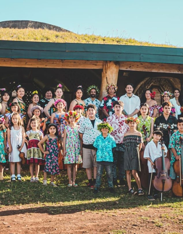 Primera Orquesta de Rapa Nui realiza inédita gira por Chile continental