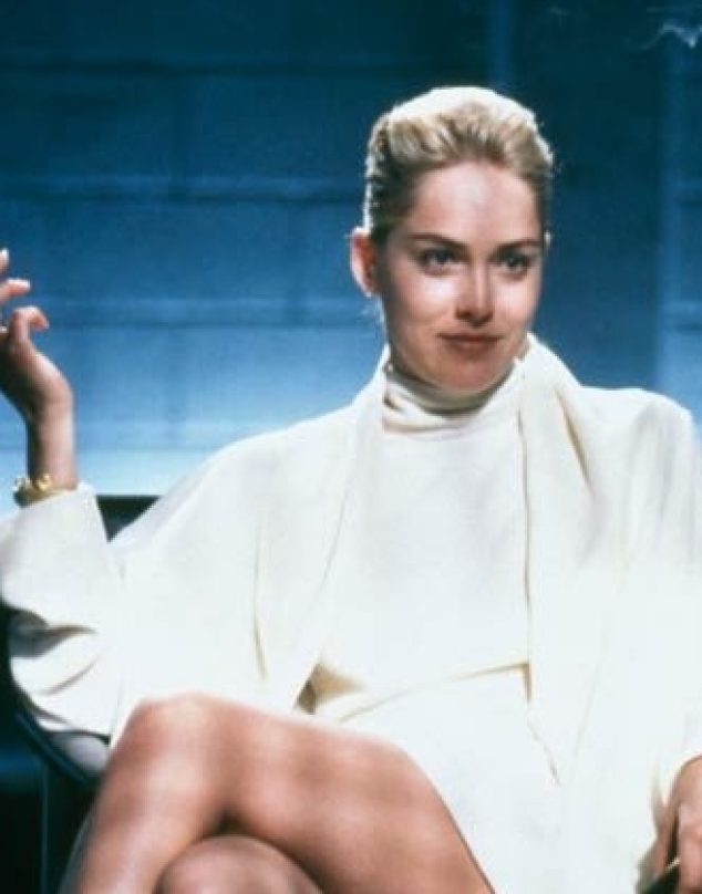 32 años después, Sharon Stone recreó su icónica escena de Bajos Instintos