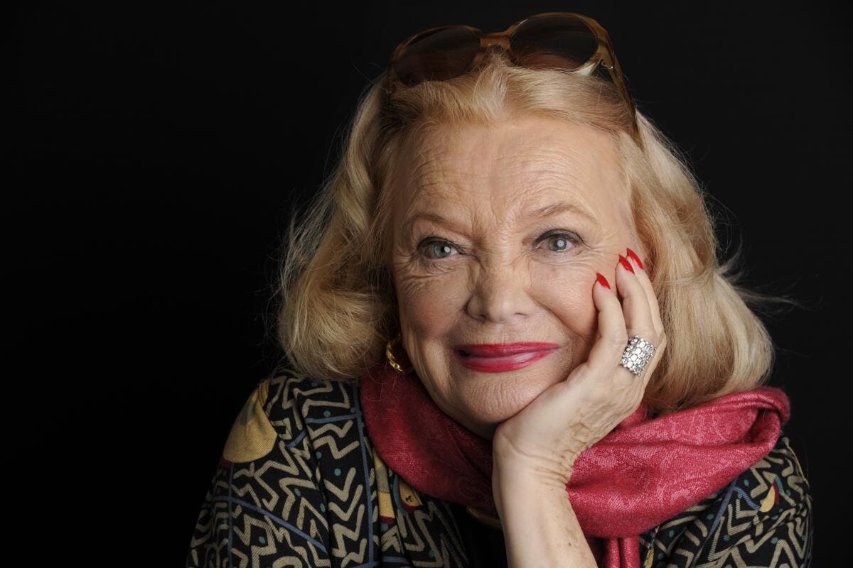 10 fotos vintage de Gena Rowlands, la actriz de “The Notebook”