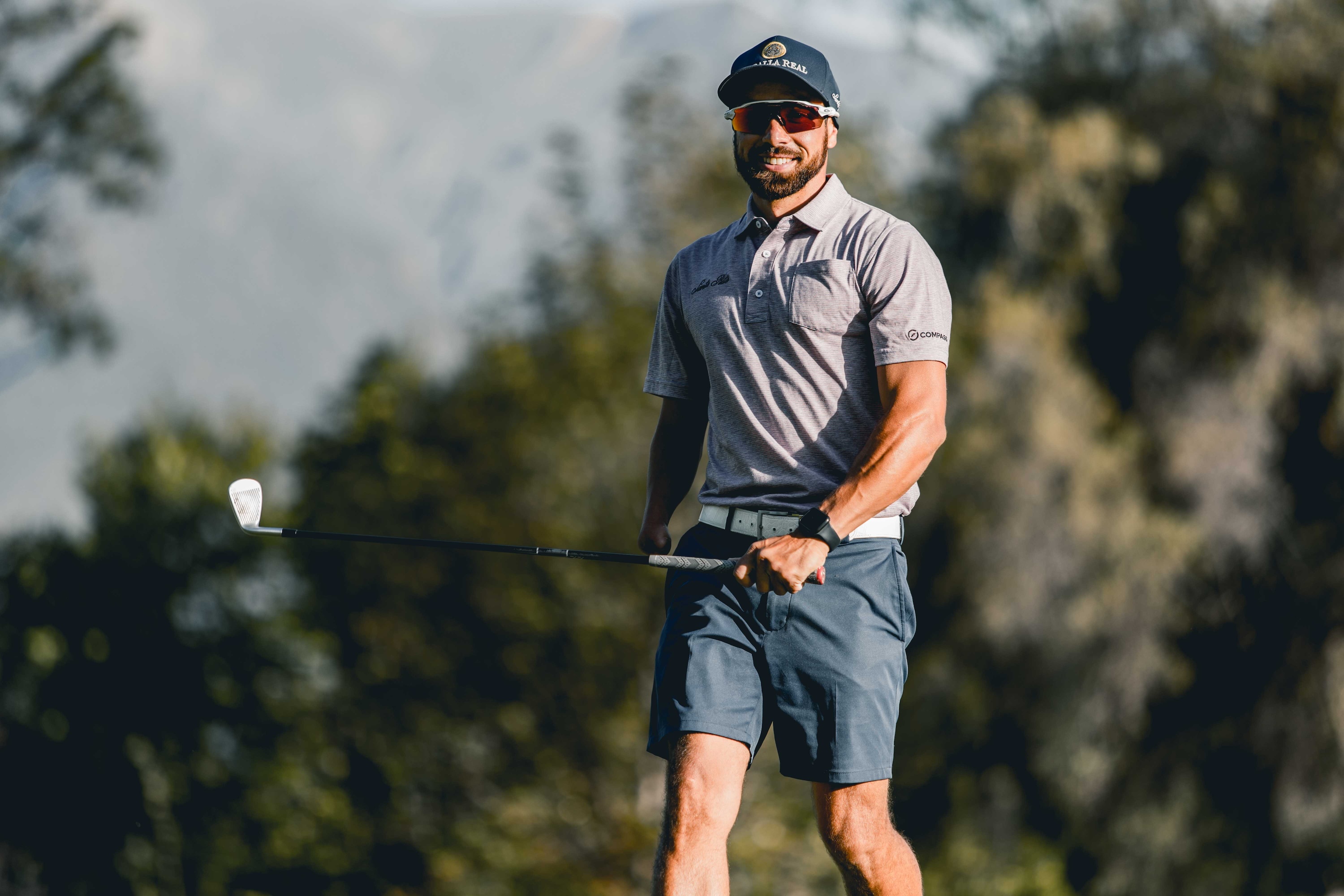 Hernán García, el golfista chileno que triunfa en el circuito de golf adaptado en el mundo