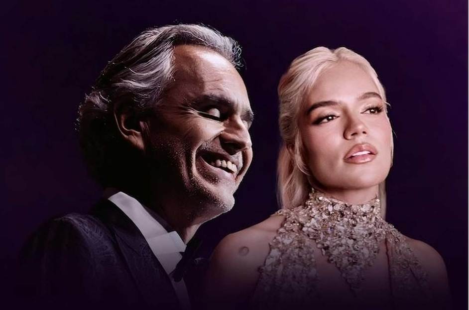 Karol G y Andrea Bocelli unieron sus voces en una nueva versión de “Vivo por ella”