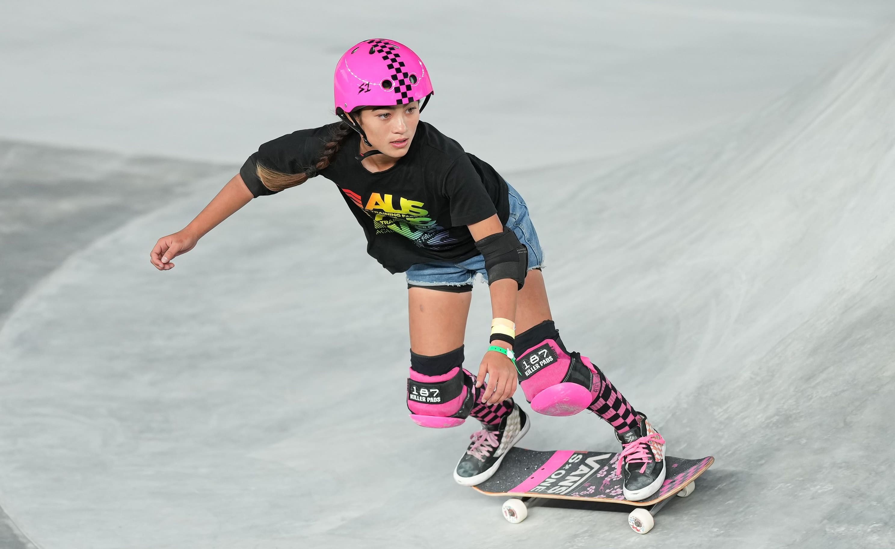 Arisa Threw, la niña de 14 años que acaba de ganar oro en skateboard