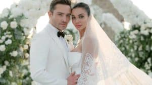 La boda de Ed Westwick y Amy Jackson: cinco vestidos, un crucero y un castillo