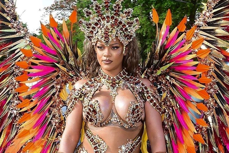 ¡Rihanna lo hizo de nuevo! Arrasa en el Carnaval de Barbados