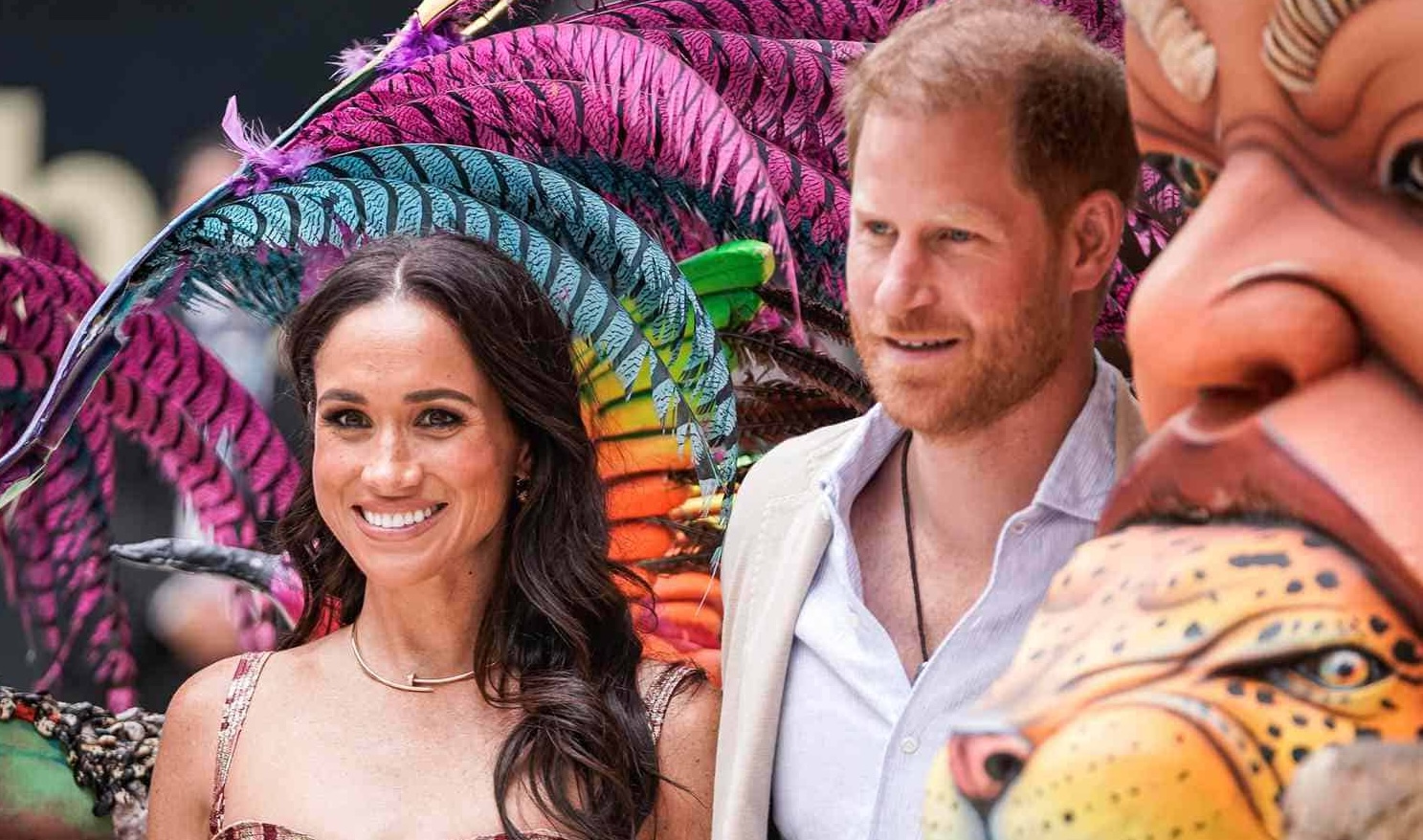 Harry y Meghan causan furor en su viaje a Colombia