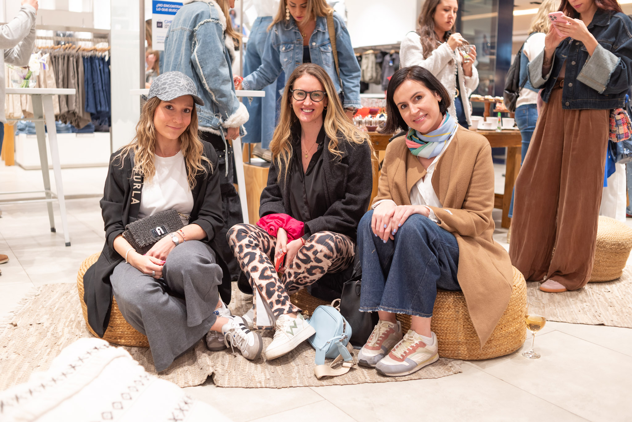 Carolina Veloso, María José Nieto y Francisca Solís. 