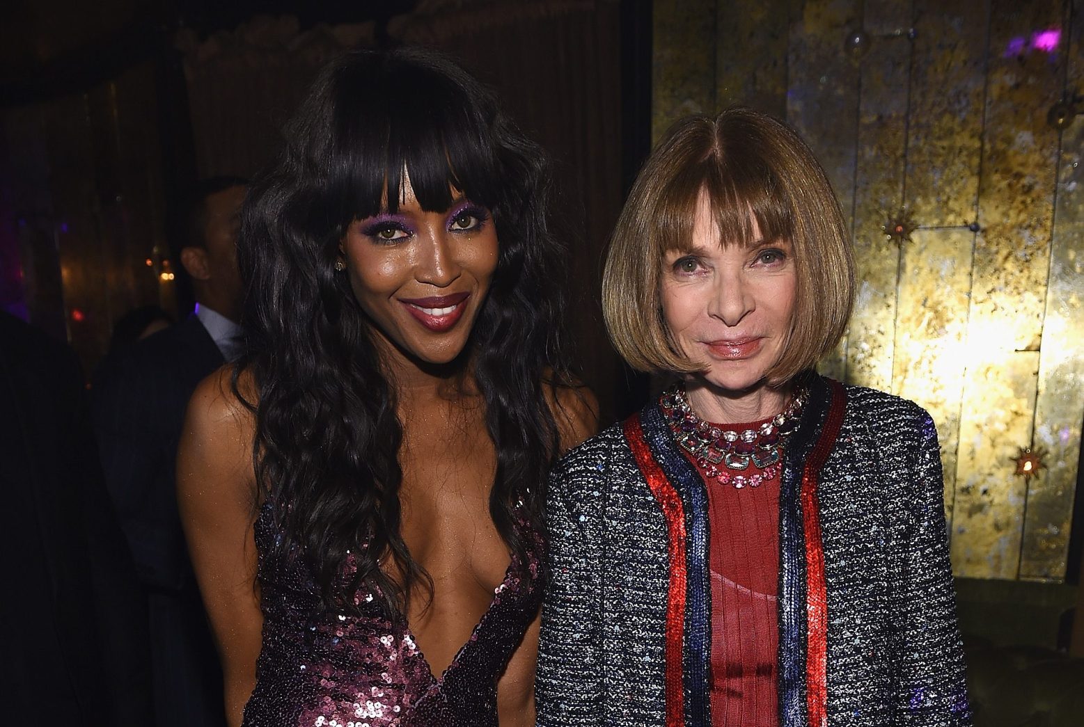 Así fue la mini pelea entre Anna Wintour y Naomi Campbell