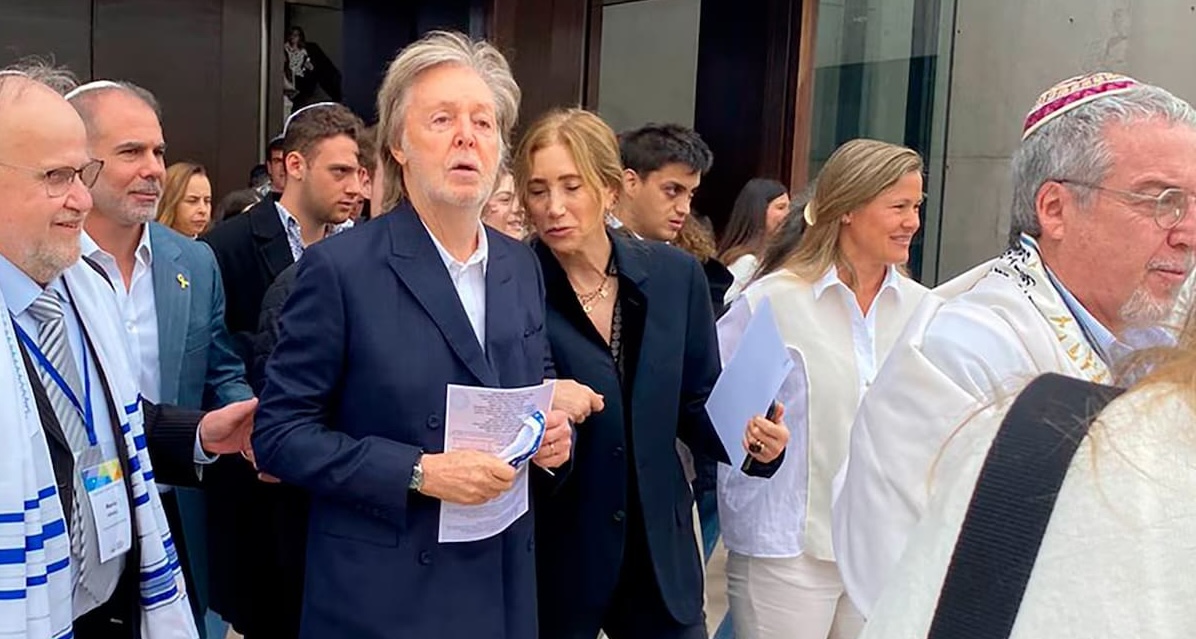 ¿Por qué Paul McCartney visitó una sinagoga en Chile?