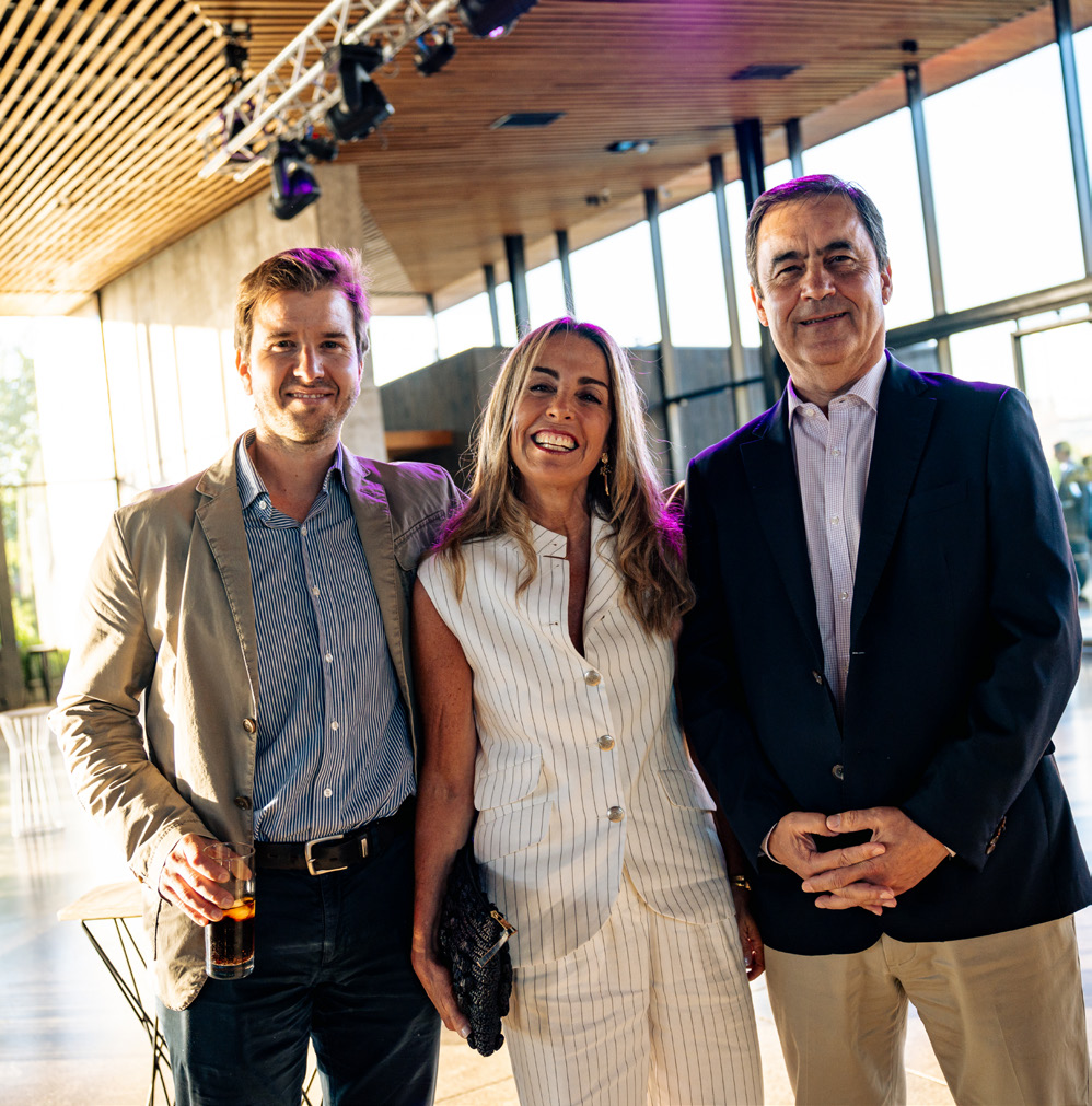 MICHEL GRASTY, CAROLINA PINILLA Y GONZALO PÉREZ .