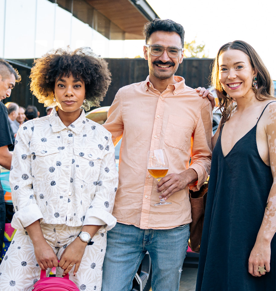 MILENA MARTÍNEZ, FELIPE MACAYA Y LUZ RIESCO.