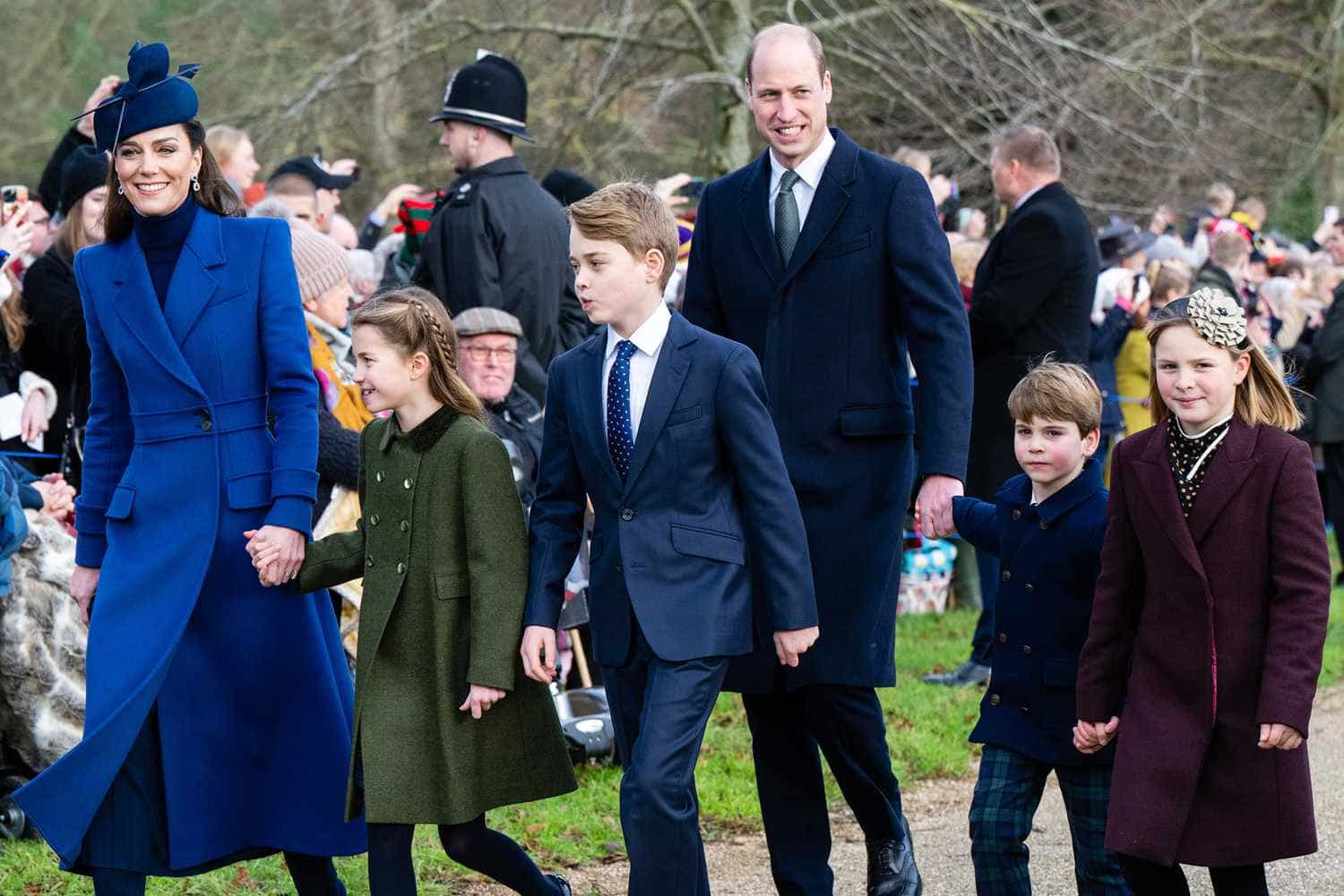 Así fue la Navidad de la familia real británica