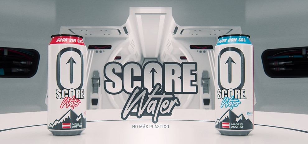 Conoce Score Water: innovación, sostenibilidad y pureza de los Alpes austríacos