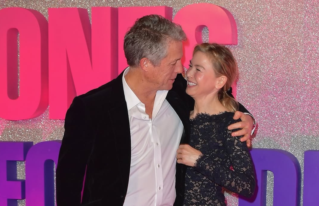 ¡Décadas sin verlos juntos! Renée Zellweger y Hugh Grant se reúnen para Bridget Jones 4