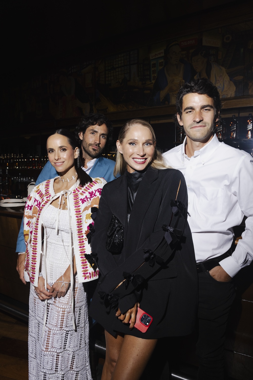 Juana Ringeling, Matías Assler, Constanza Mackenna y Pedro Costabal 