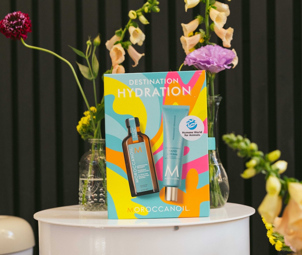 MOROCCANOIL® x Humane World For Animales: Promoción Destination Hydration