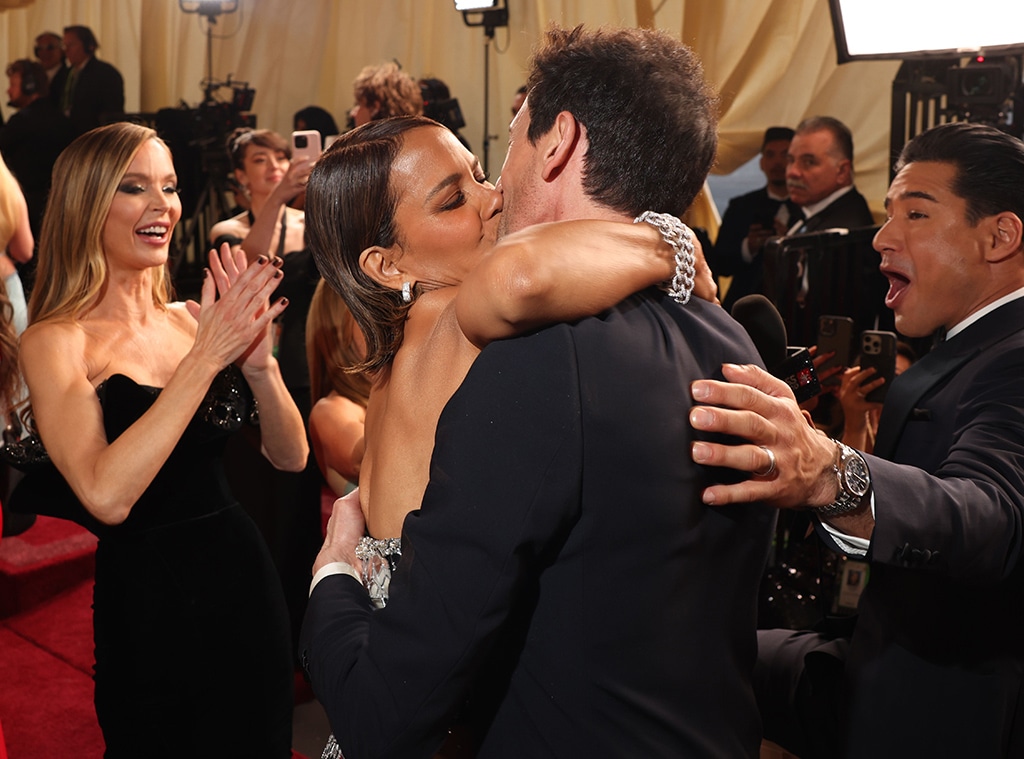 La novia de Adrien Brody habló del beso del actor y Halle Berry en los Oscar