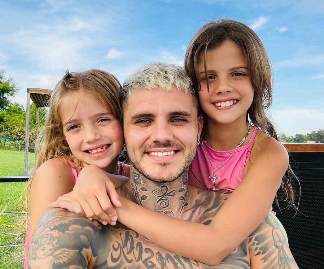 Mauro Icardi perdió la paciencia con sus hijas y filtran todo el escándalo