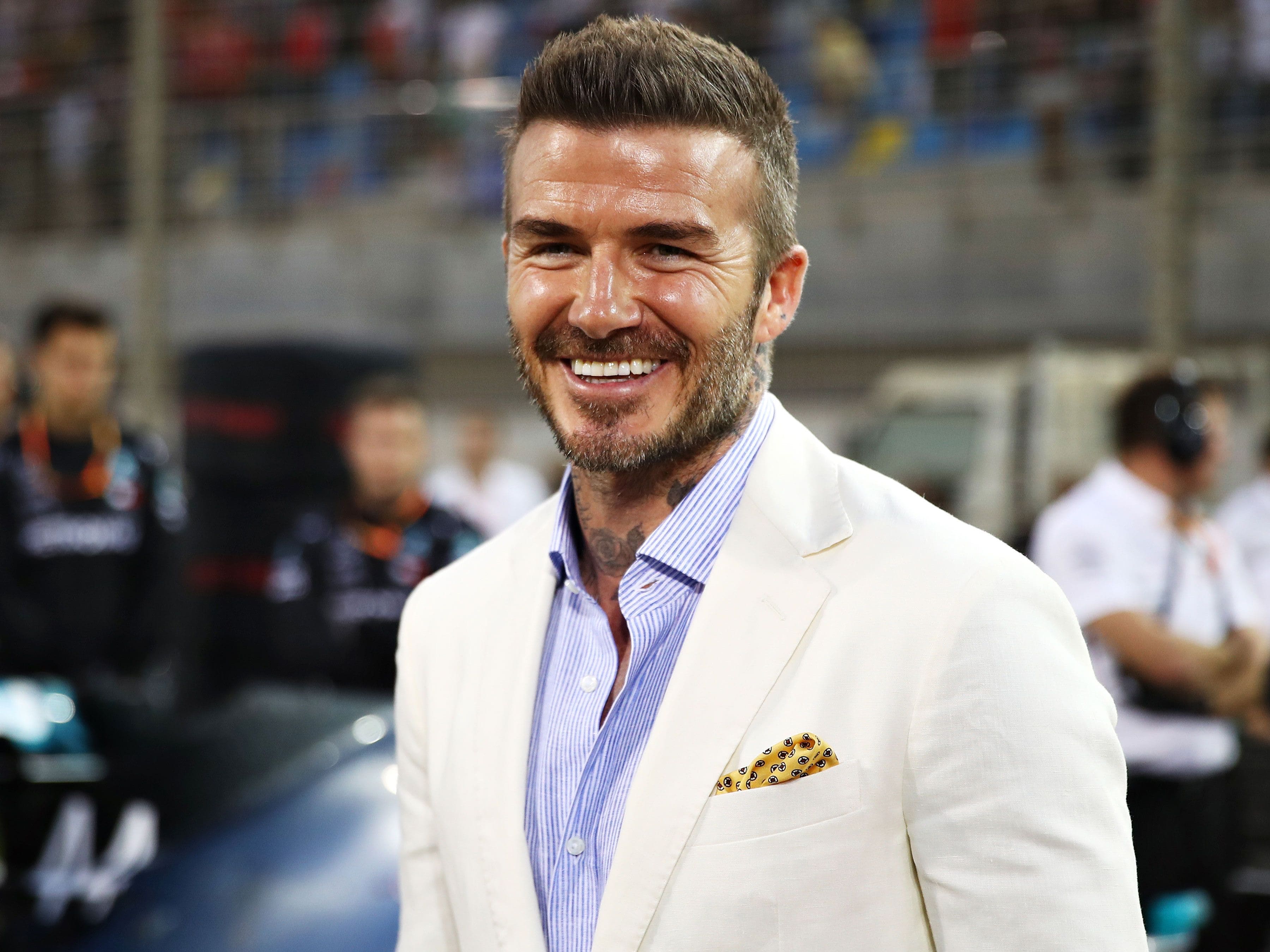 Así celebró David Beckham sus 50 años