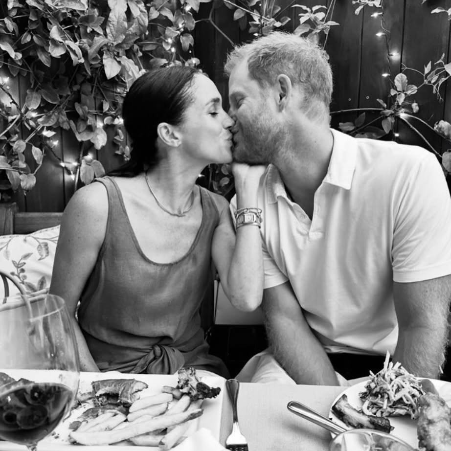 Meghan Markle compartió fotos inéditas para celebrar su aniversario de bodas