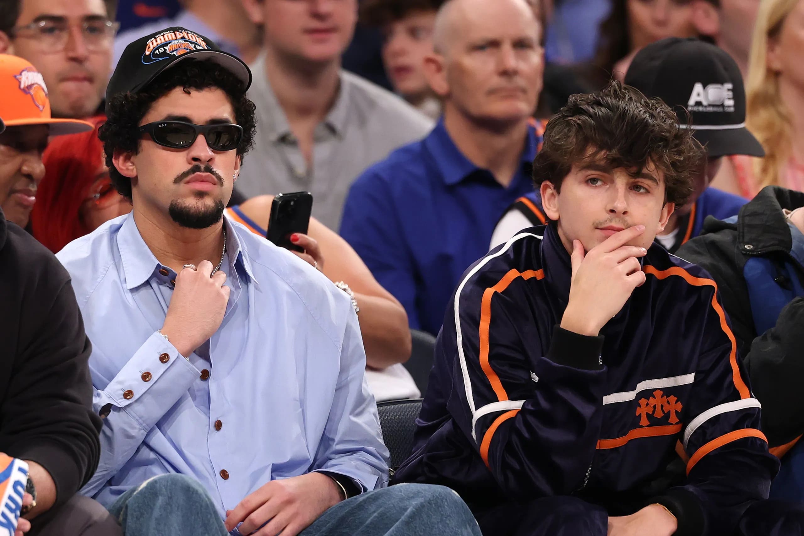 Así fue el panorama de ex cuñados de Timothée Chalamet y Bad Bunny  