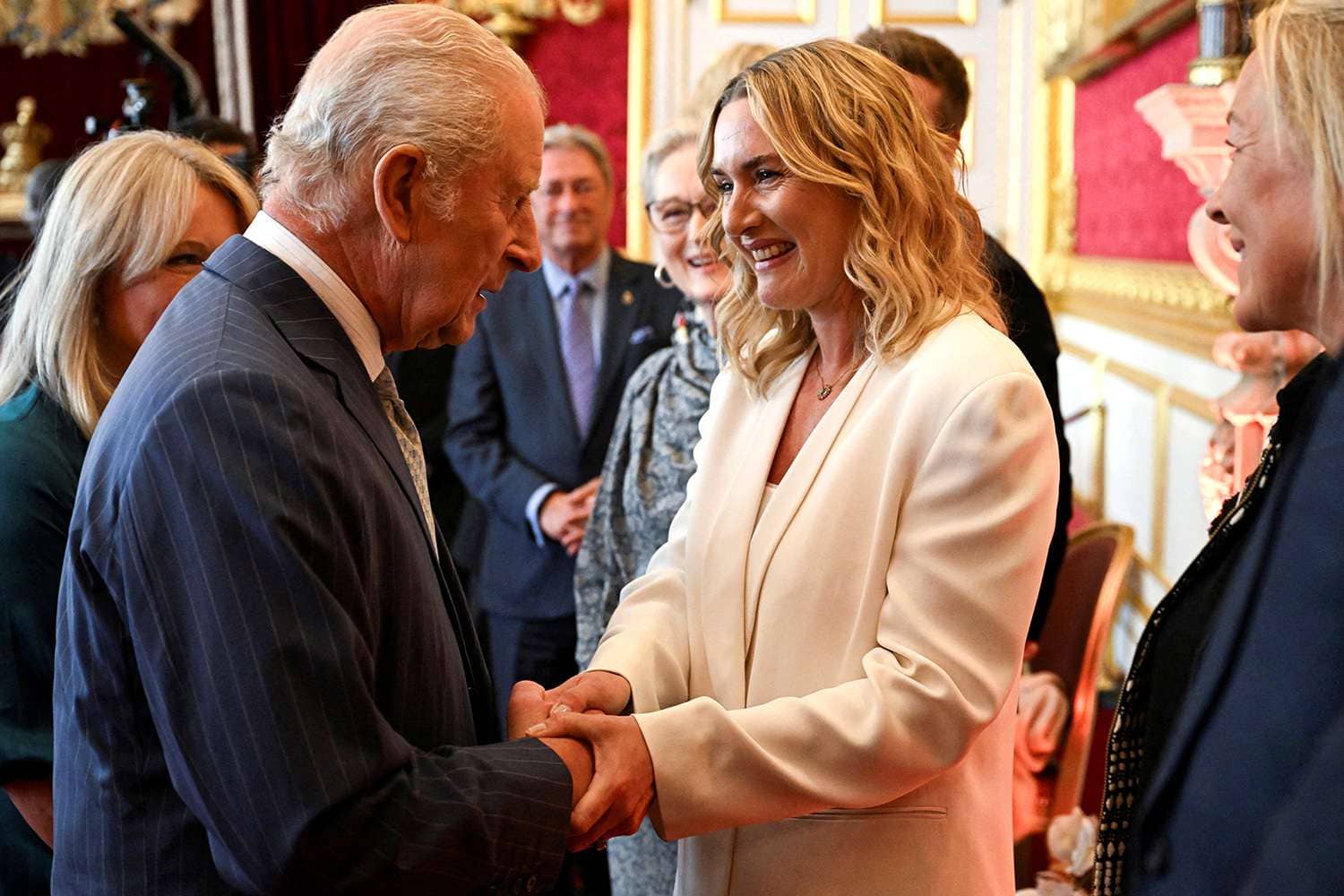 ¿Qué hacían el rey Carlos III, David Beckham, Meryl Streep y Kate Winslet juntos?