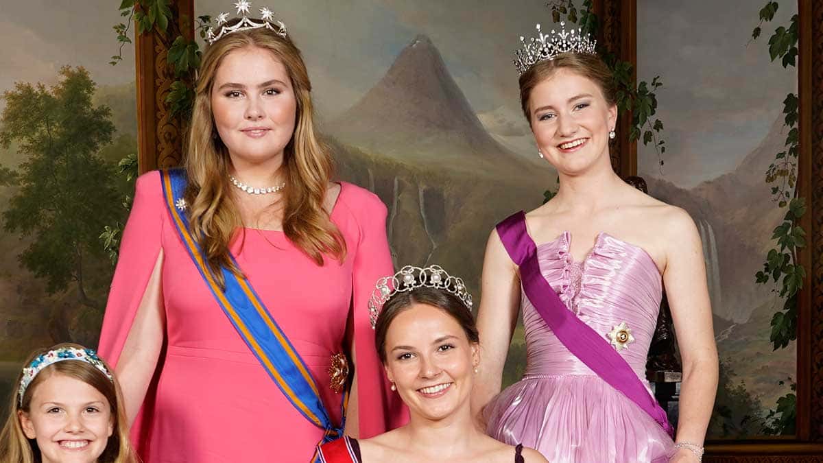 Amalia, Elisabeth e Ingrid: el exclusivo grupo de WhatsApp de las herederas europeas