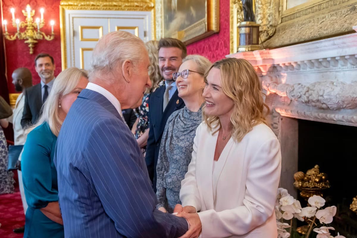 Kate Winslet ahora forma parte del círculo estratégico del Rey Carlos III
