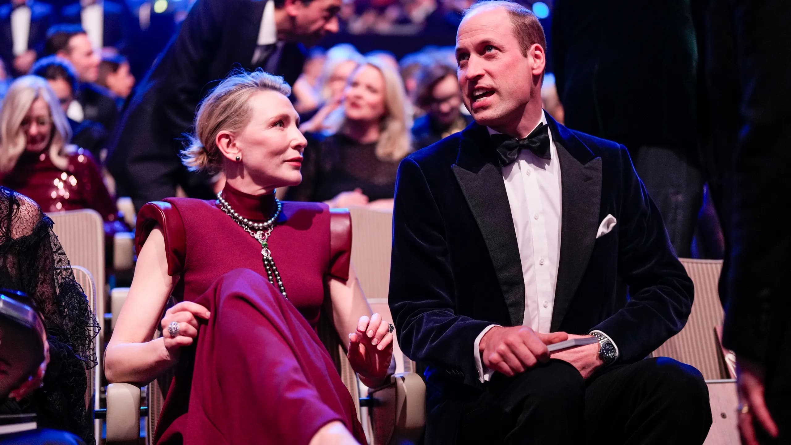 El príncipe William y Cate Blanchett unidos por la sustentabilidad