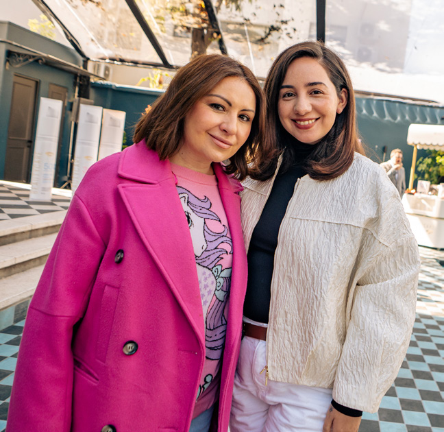 Macarena Badilla y Patricia Bañados
