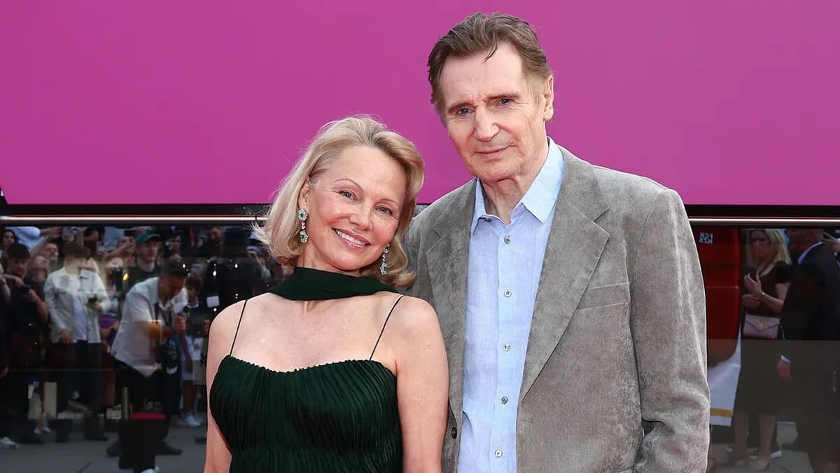 La hermana de Natasha Richardson reacciona al romance de Liam Neeson y Pamela Anderson