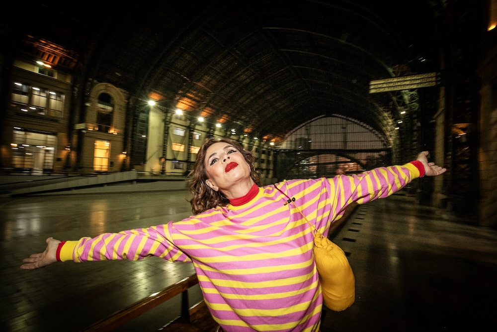 Ágatha Ruiz de la Prada: “Qué felicidad estar sola, porque no he tenido ni un minuto”