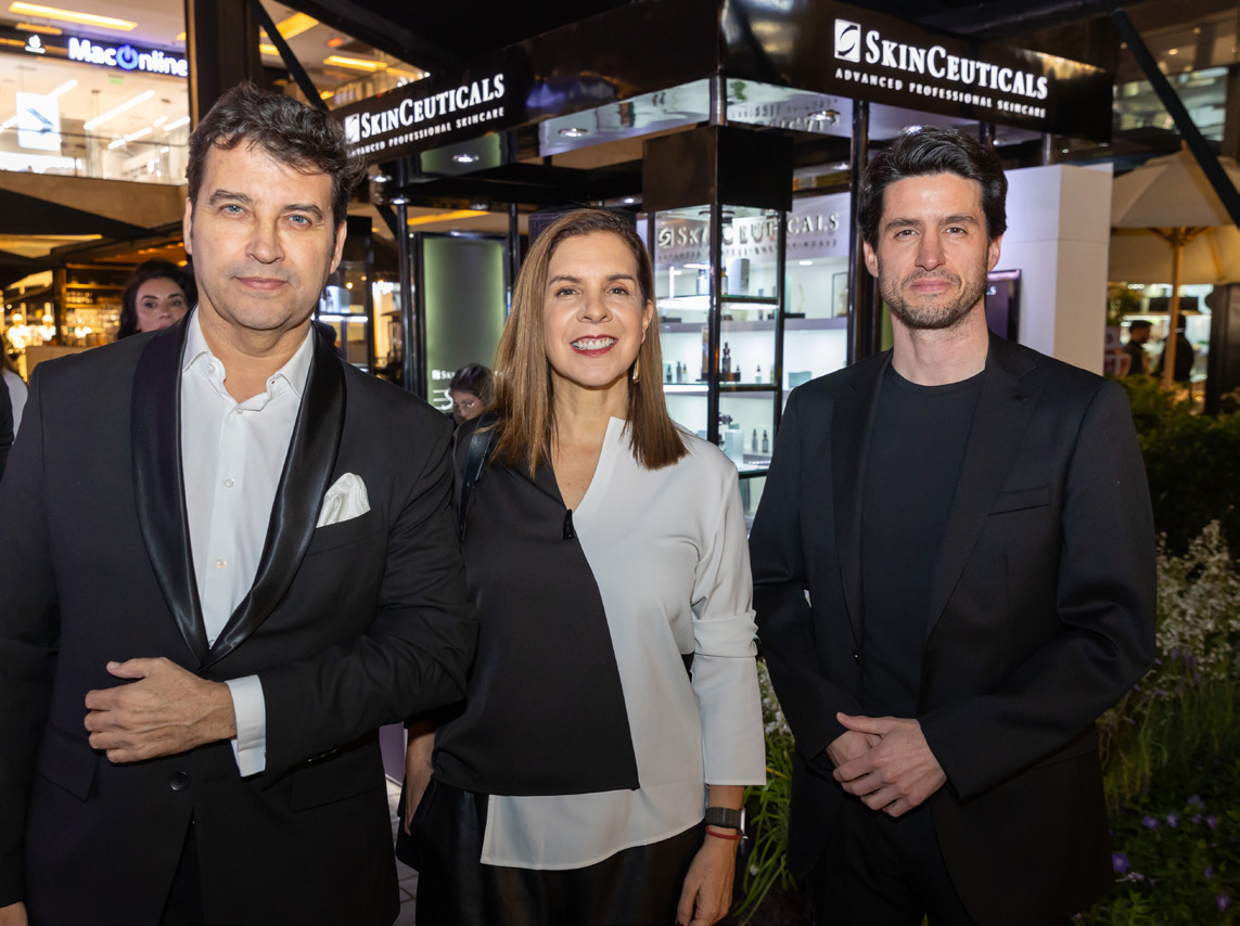 Leonardo Jara, Magdalena Zapata y Paulo Peroni