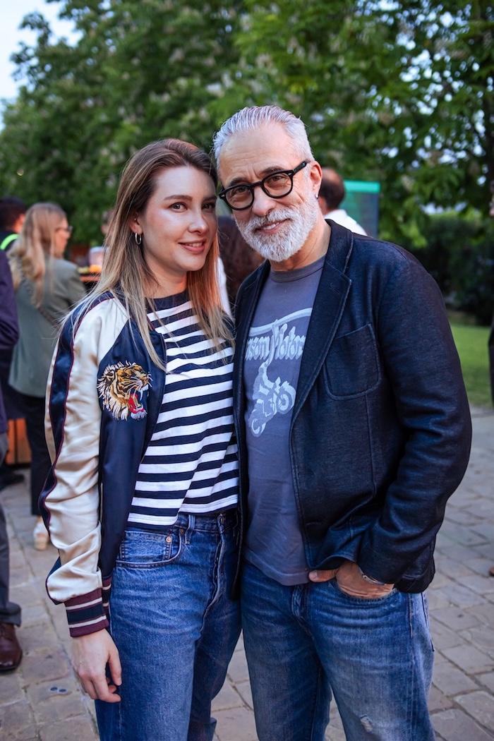 Francisca Laree y Sergi Arola