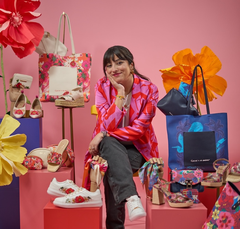Del lienzo a tus pies: Conoce la nueva colección de Gacel por la artista Jo Jiménez