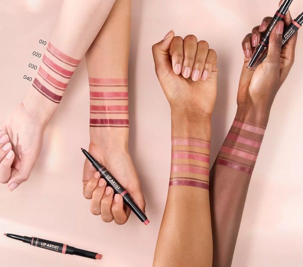 Lip Artist Matte Lipstick & Liner: delineado y color en un solo gesto
