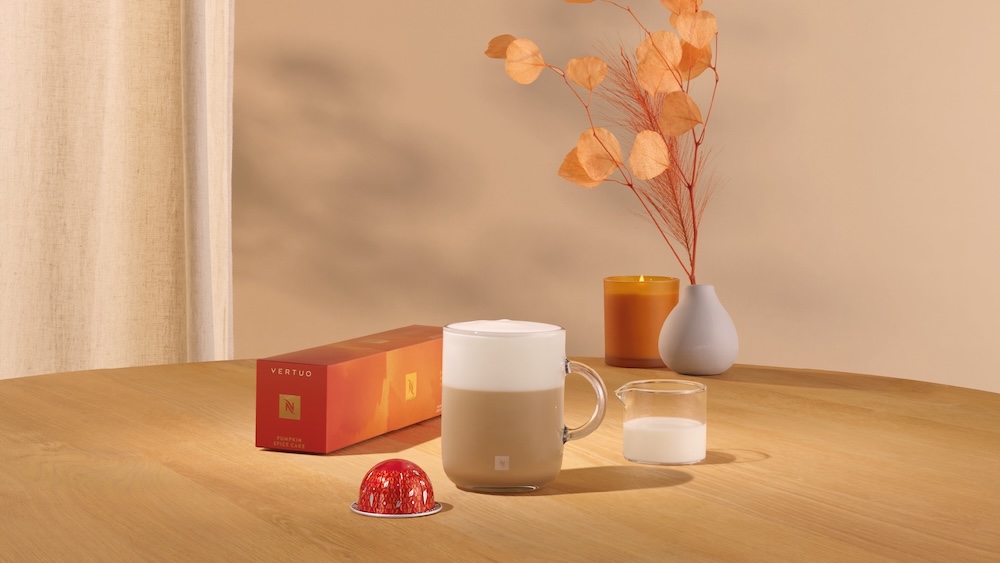 Nespresso celebra esta temporada con Pumpkin Spice Cake & Maple Pecan