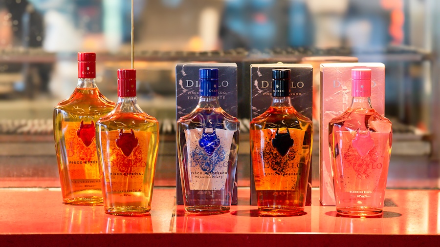 Pisco Diablo renueva su imagen con relanzamiento de su portafolio