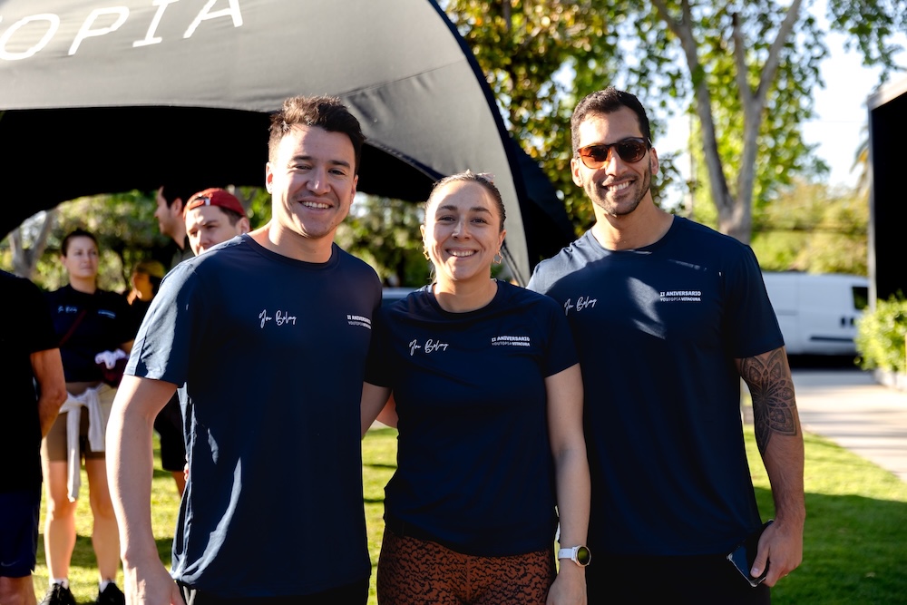 Lucas Baeza, Paula Araya y Max Acosta