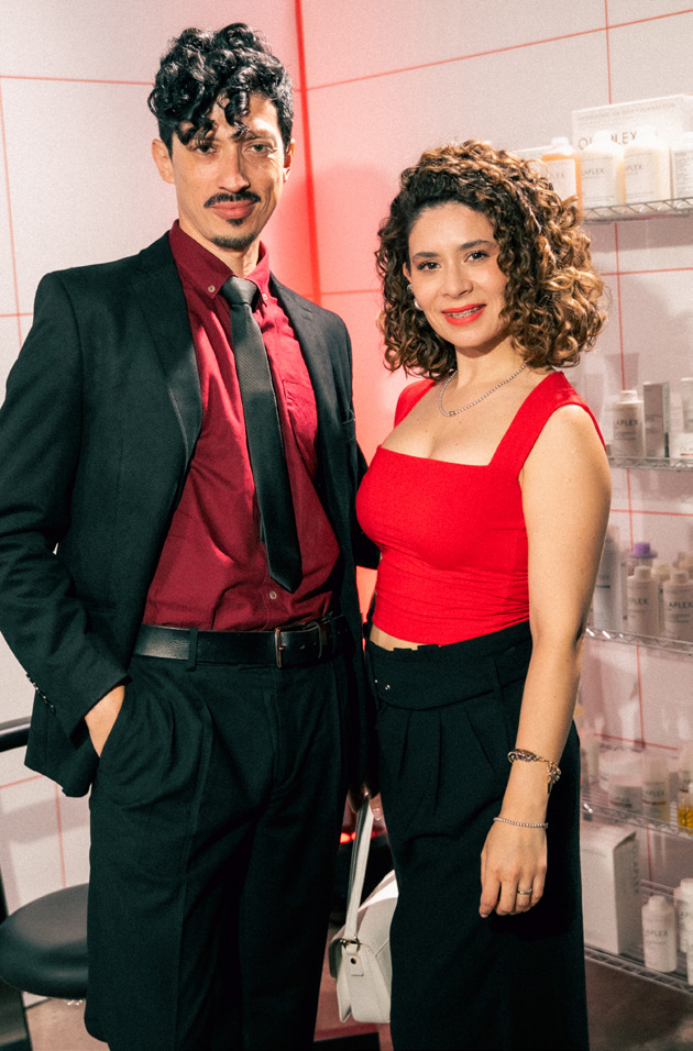 Rodrigo Olivares y Carolina Avendaño