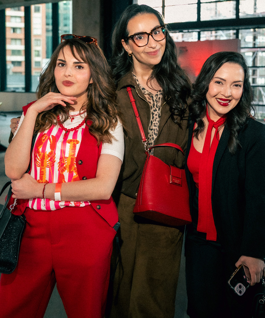 Jo Charlott, Javiera Fierro y Hosly Andrea