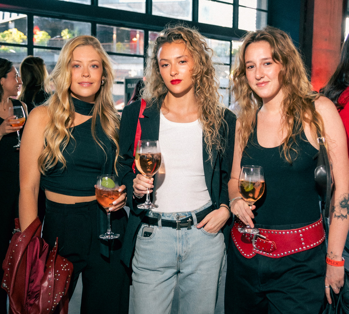 Josefa Fernández, Florencia Jaimovich y Martina Jaimovich