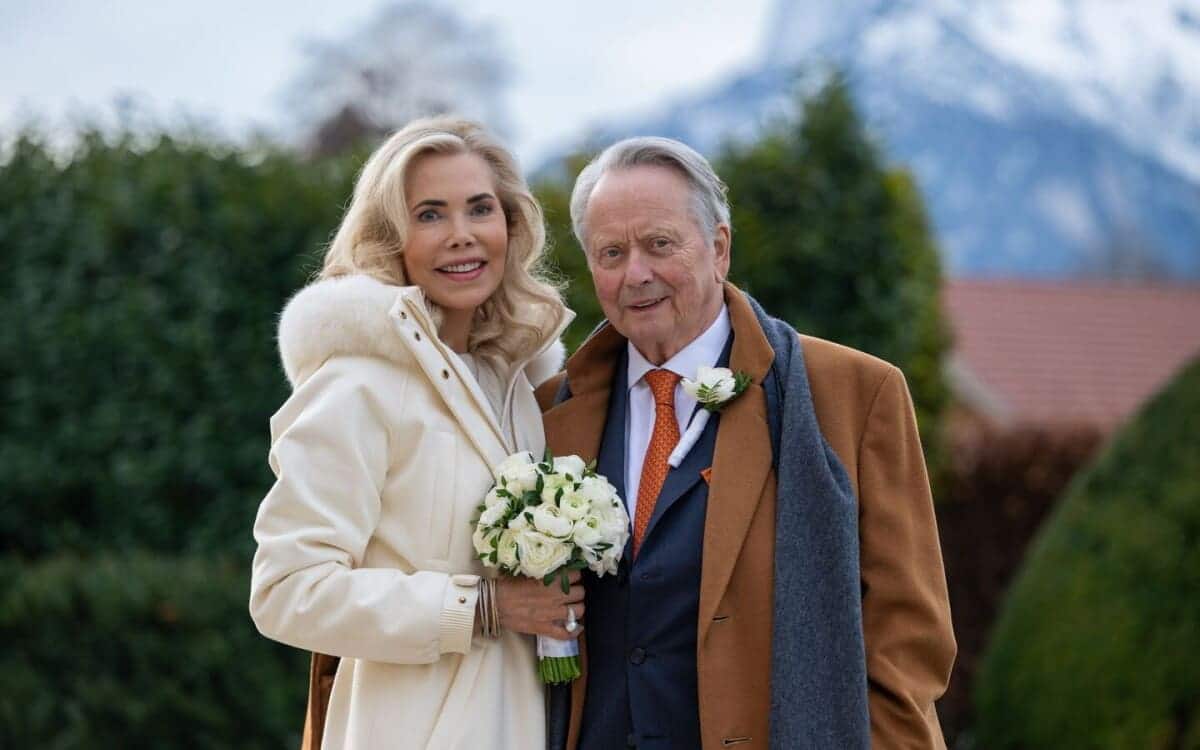 Boda royal–automotriz: Gabriele de Leiningen se casa con el heredero de Porsche