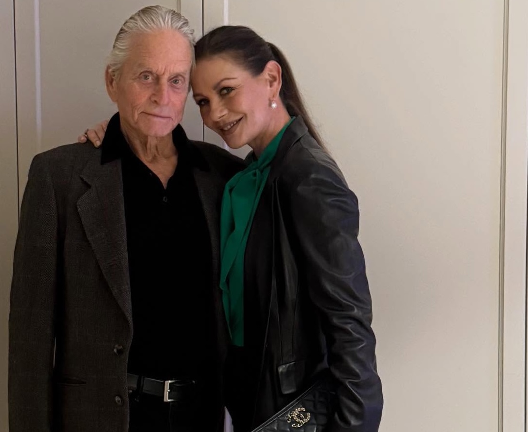 Sorprenden a Michael Douglas y Catherine Zeta-Jones en Chile