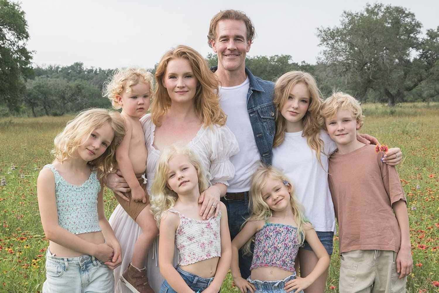 Amigos de James Van Der Beek crean campaña para sostener a su familia