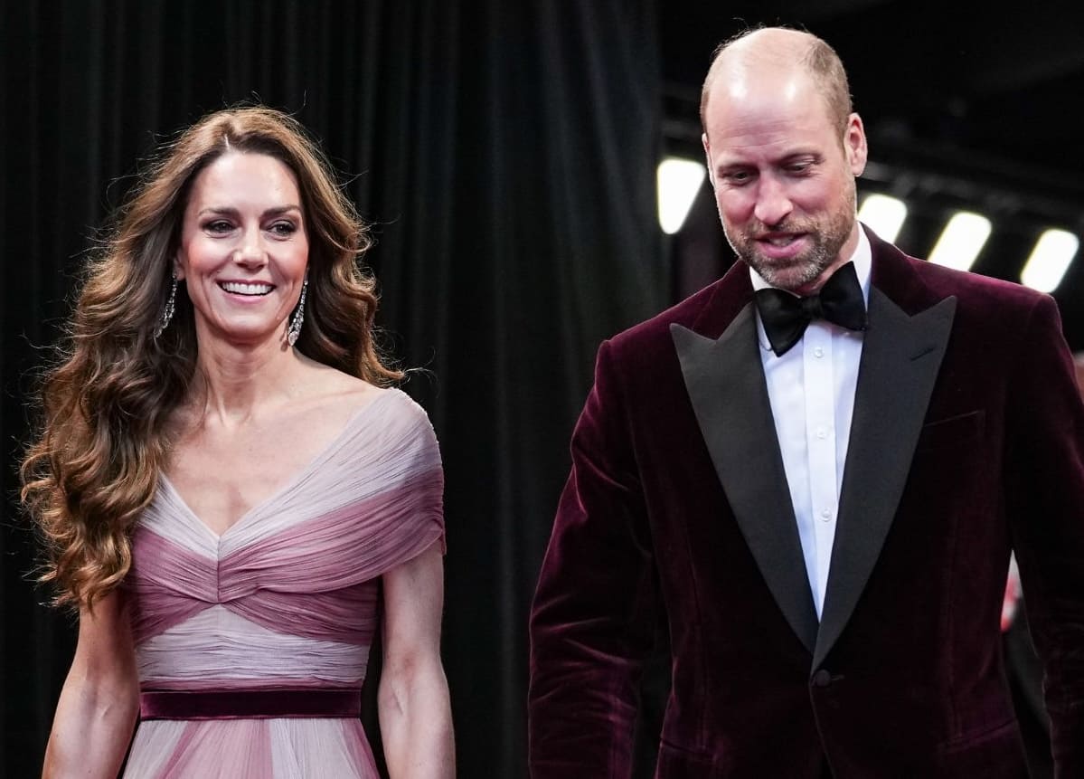 Kate y William asisten a los BAFTA tras escándalo de Andrés