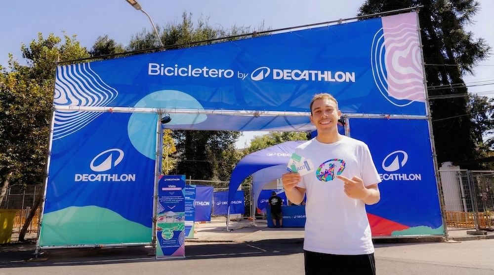 Más de 340 asistentes llegaron en bicicleta a Lollapalooza Chile 2026