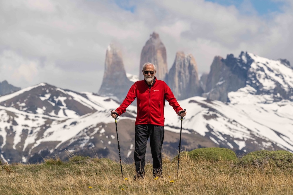 El alpinista con alzheimer que busca recordar su hazaña en Torres del Paine